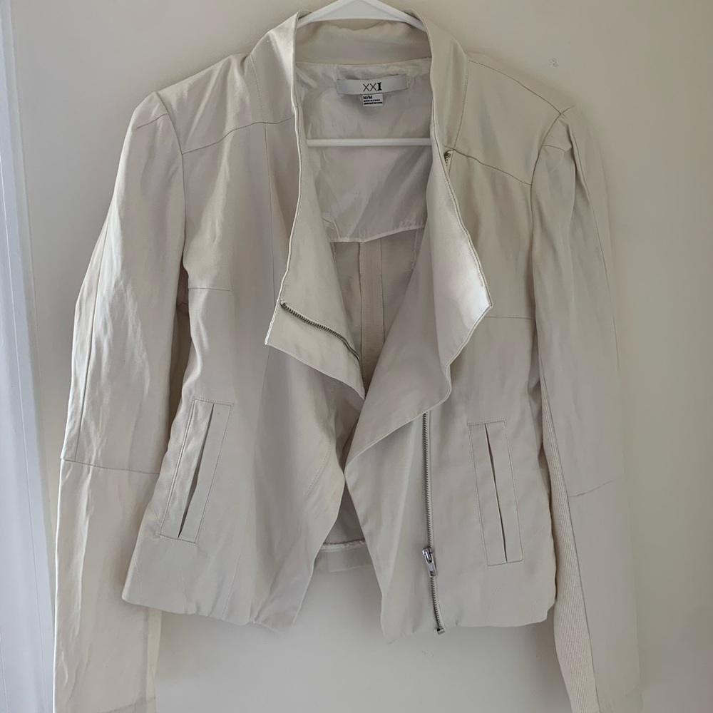 Forever21 Ivory Jacket